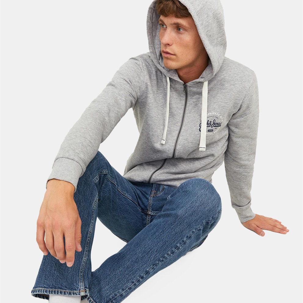 Jack & Jones Jjmikk Men's Full Zip Hoodie