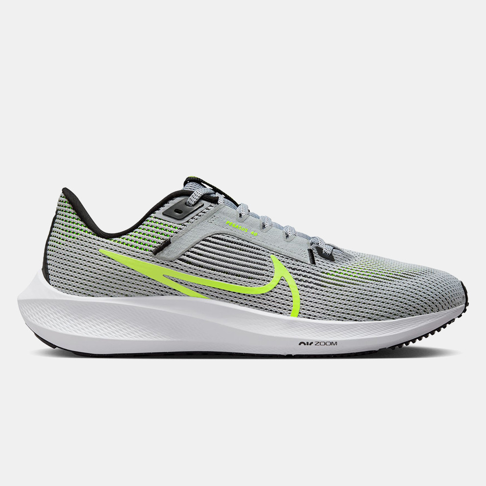 Nike Air Zoom Pegasus 40 Ανδρικά Παπούτσια για Τρέξιμο (9000151315_48044) WOLF GREY/VOLT-BLACK-WHITE