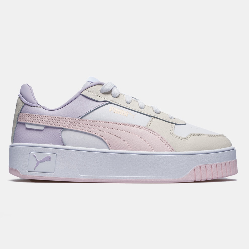 10 PUMA Felpa sportiva nero bianco giallo rosso Puma Carina Street Women s Shoes White 389390