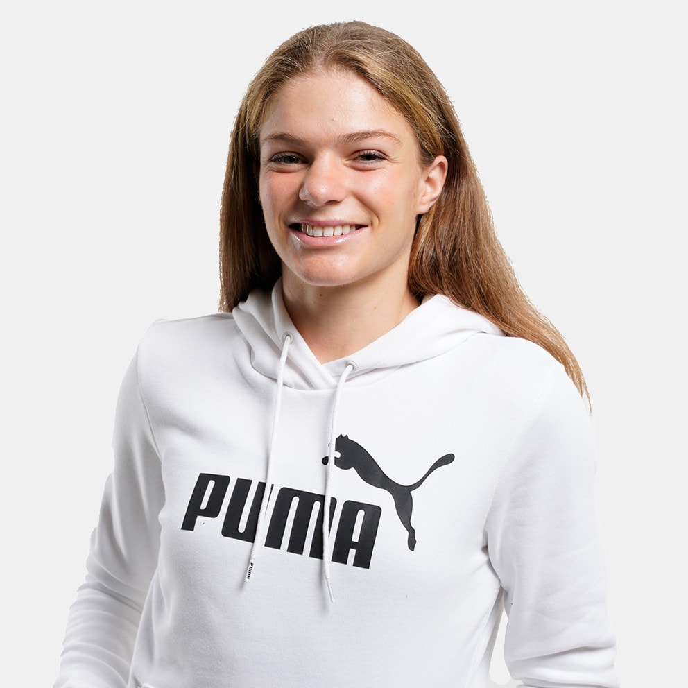 Puma Essentials Logo Γυναικεία Μπλούζα με Κουκούλα