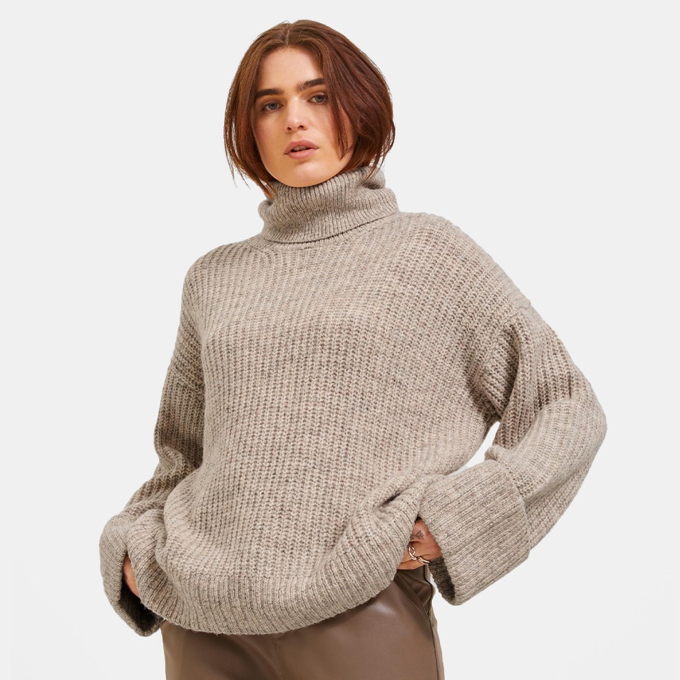 JJXX Roll Neck Knit Women's Long Sleeve T-shirt