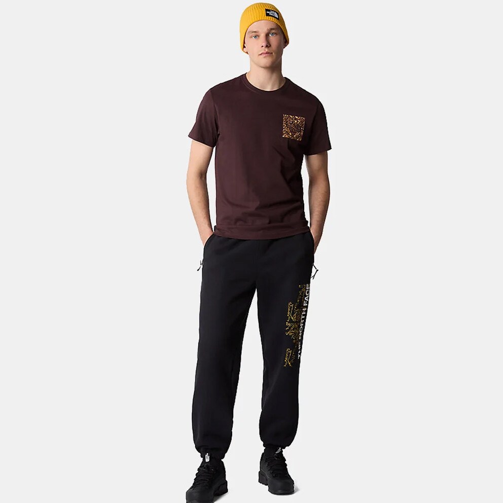 The North Face S/S Fine Tee Coalbrwn/Clbwdp