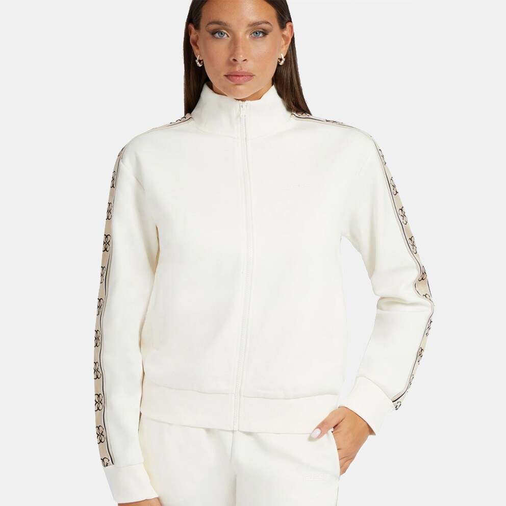 Guess Britney Full Zip Sweatshirt Φουτερ Γυναικειο (9000160607_68610)