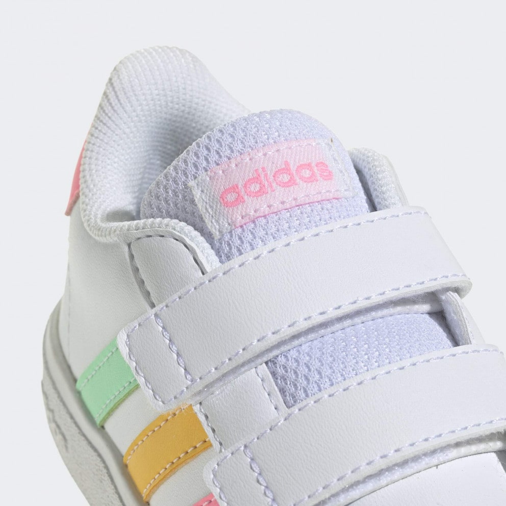 adidas Grand Court Lifestyle Hook and Loop Shoes