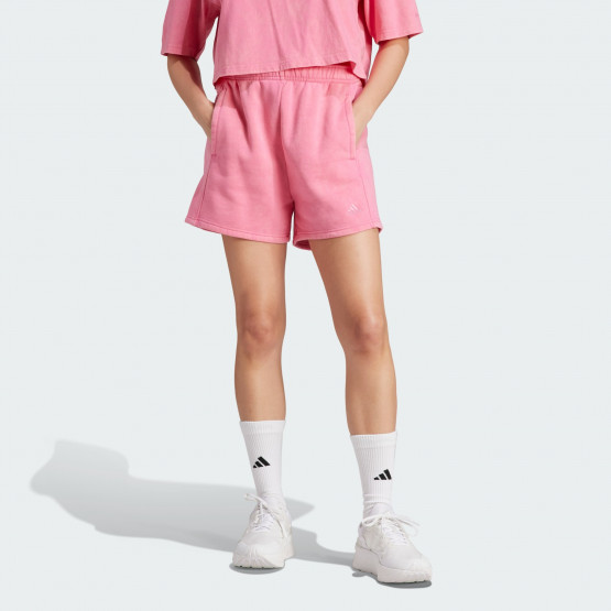 adidas sportswear all szn fleece washed shorts