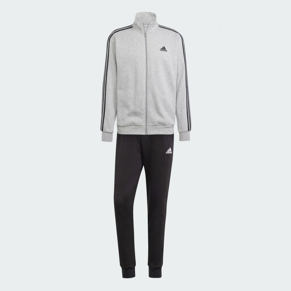 adidas Basic 3-Stripes Fleece Track Suit