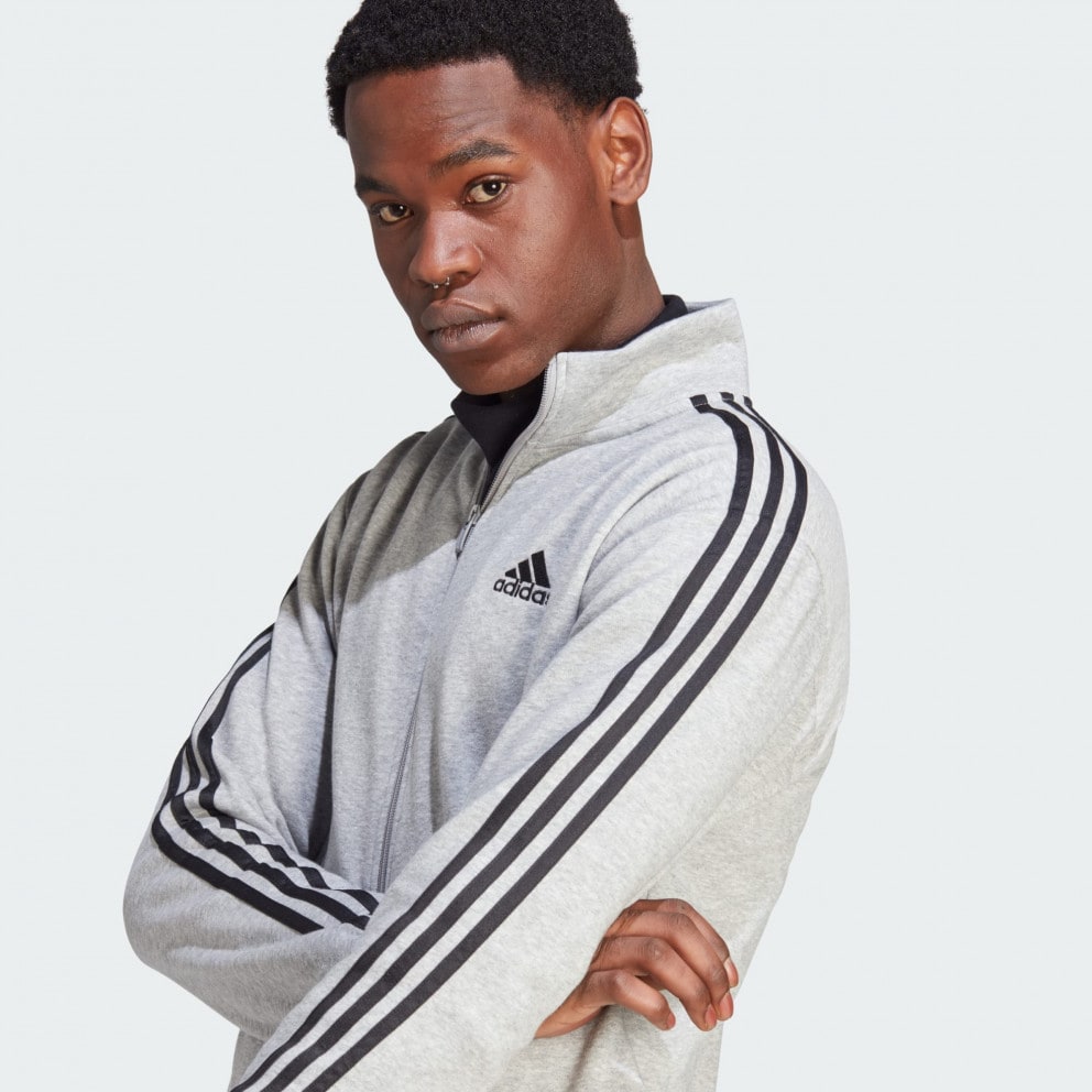 adidas Basic 3-Stripes Fleece Track Suit