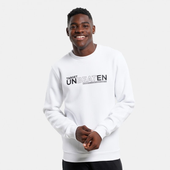 Target Crewneck Fleece "Unbeaten" Ανδρική Μπλούζα Φούτερ