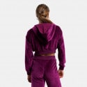 Target Hoodie Crop Jacket Velour Fuel Women's Track Top