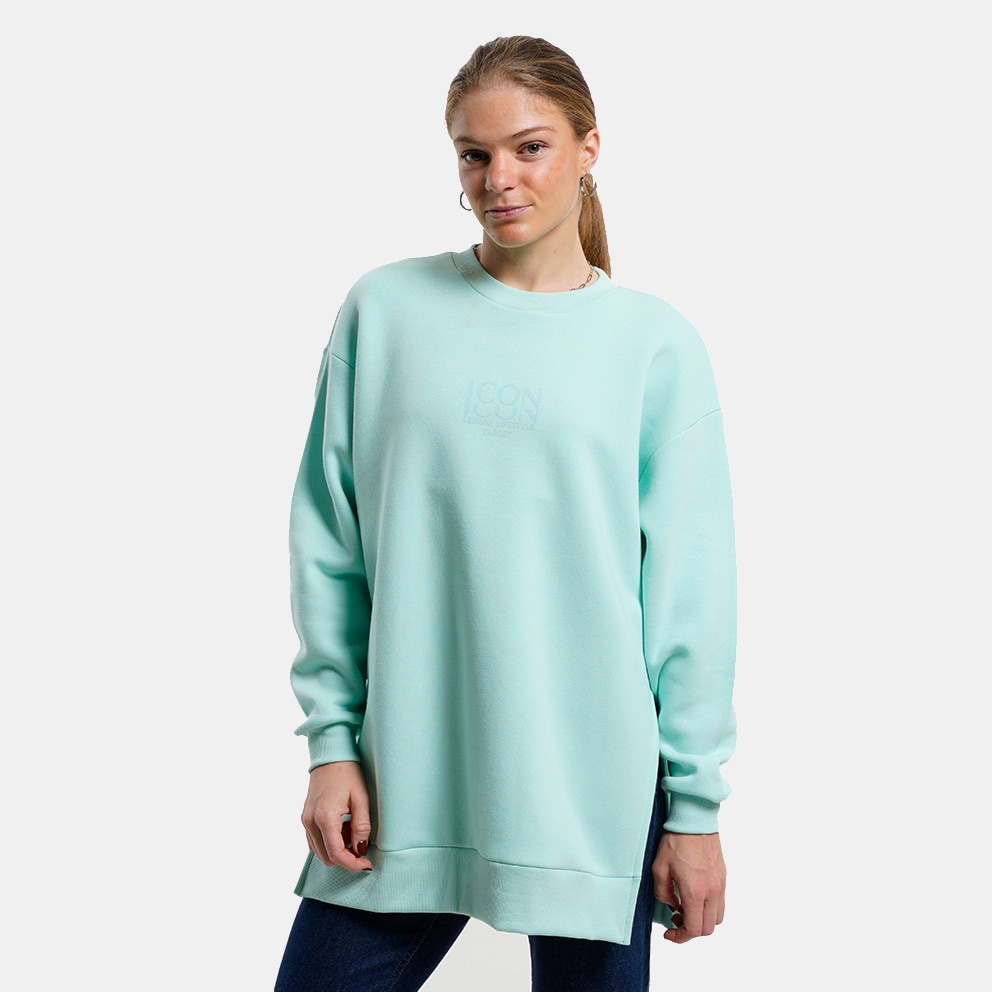 Target Loose Fleece "Moment Loose" Γυναικεία Μπλούζα Φούτερ