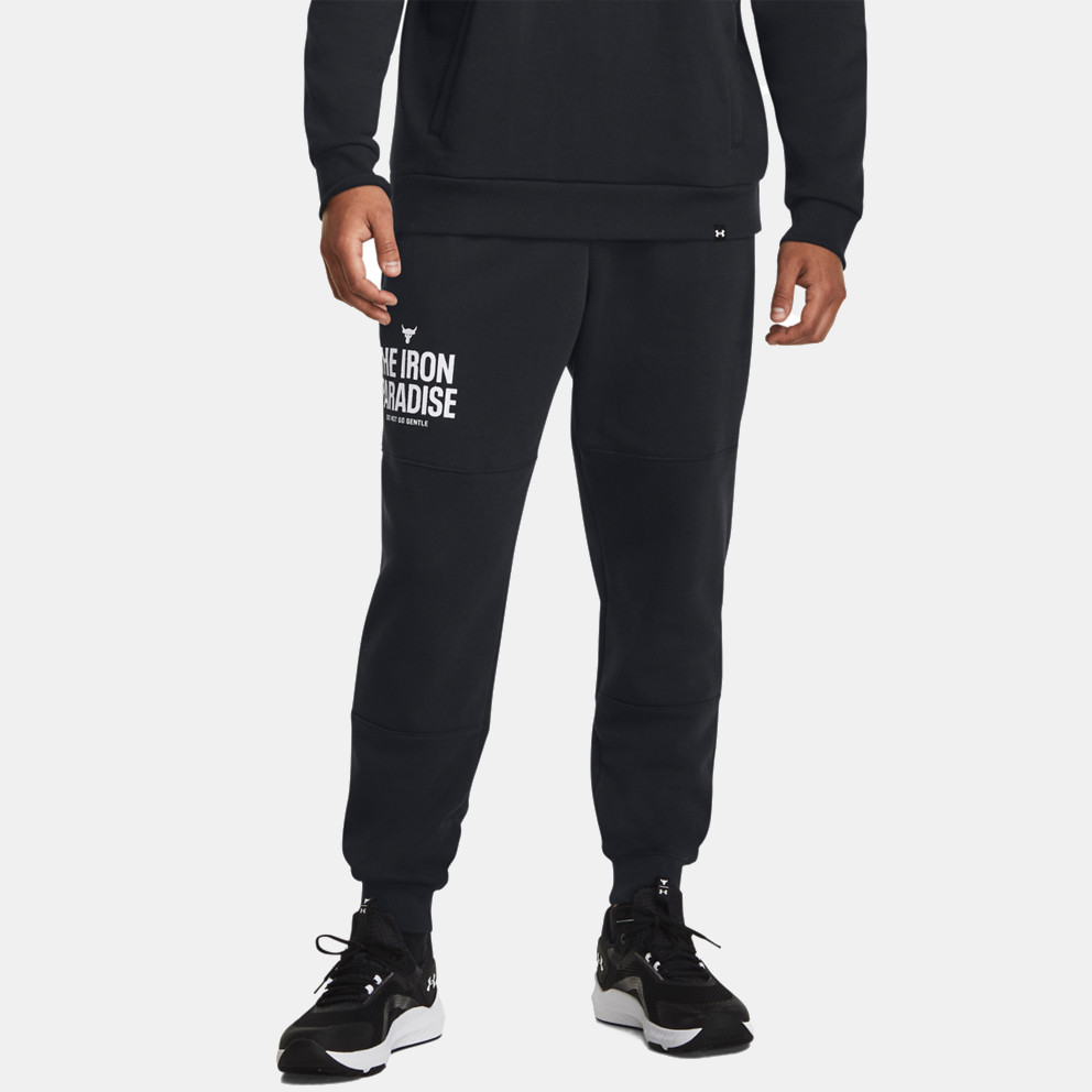 Under Armour Under Armour Project Rock Rival Fleece Ανδρικό Jogger Παντελόνι Φόρμας (9000153170_44184)