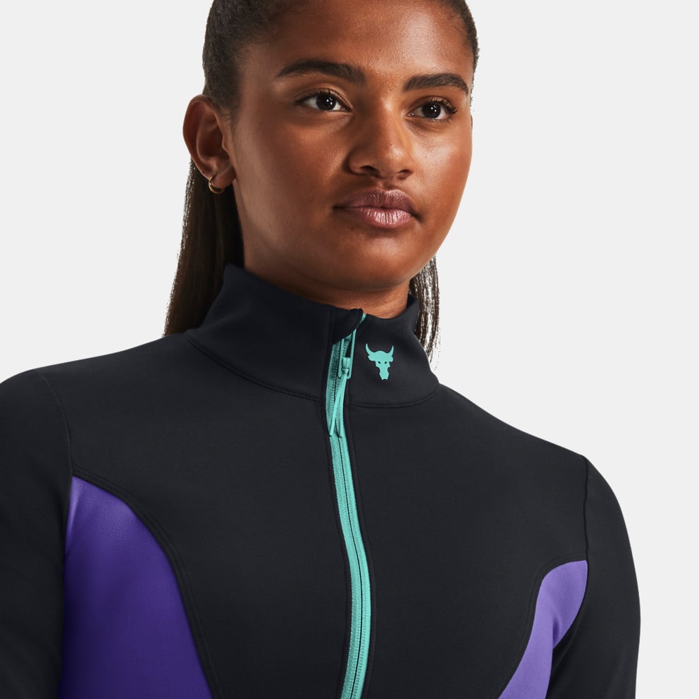 Under Armour Project Rock Lets Go Women's Cropped Track Top