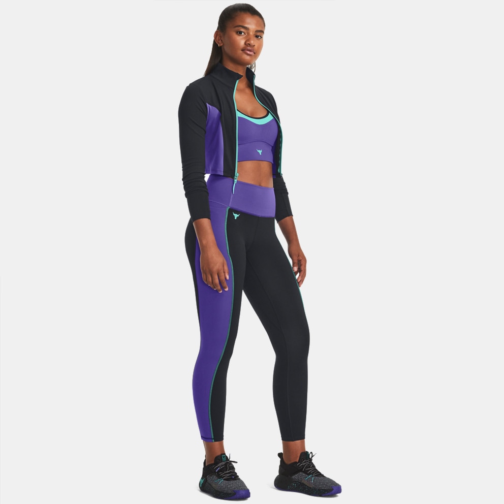 Under Armour Project Rock Lets Go Women's Cropped Track Top