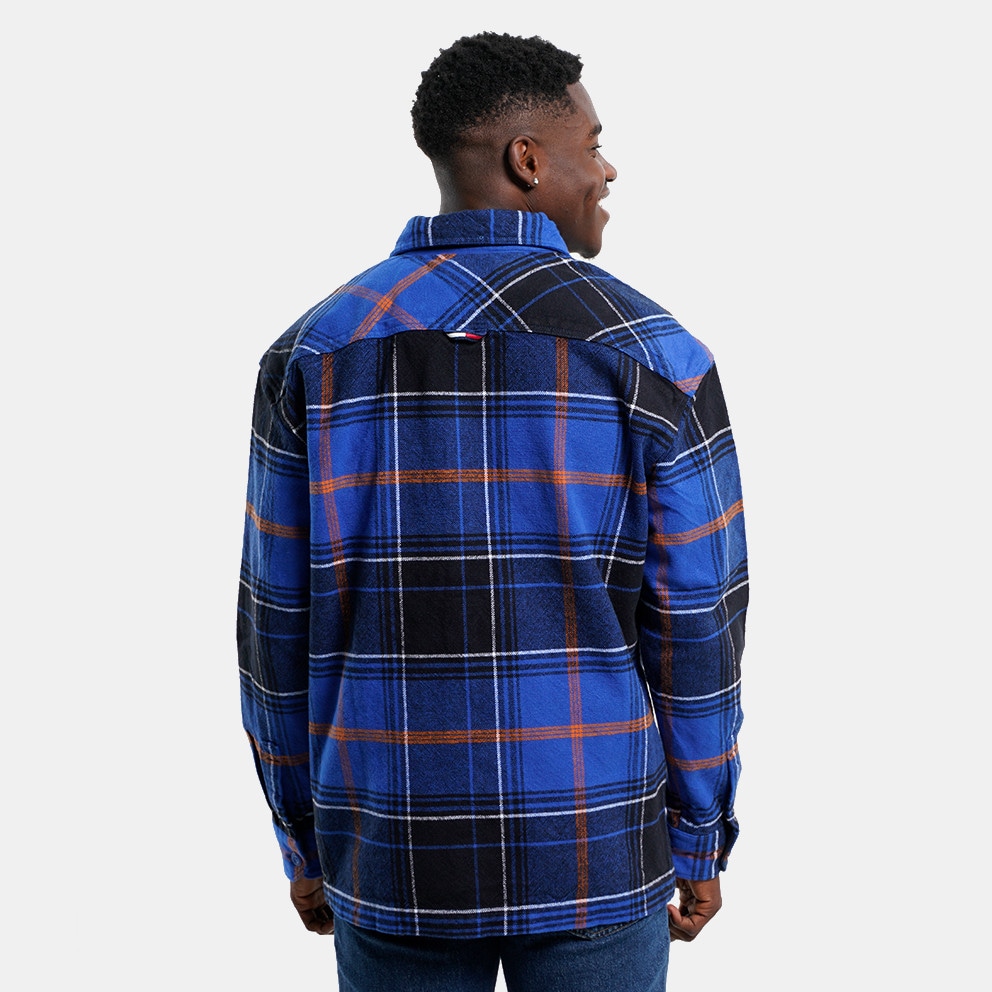 Tommy Jeans Brushed Check Regular Fit Men's Shirt
