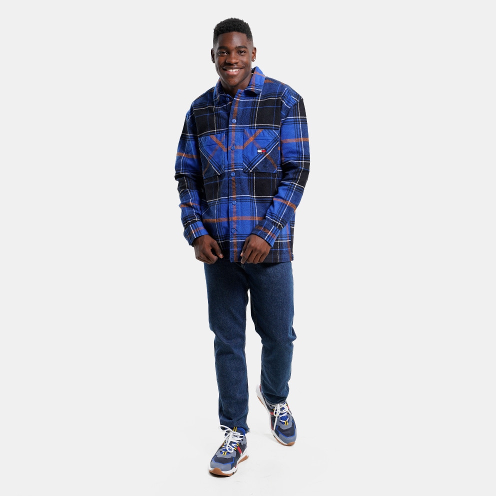 Tommy Jeans Brushed Check Regular Fit Men's Shirt