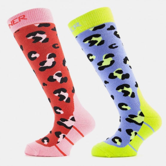 Sinner Kids Ski Socks Animal 2 Pack Sock