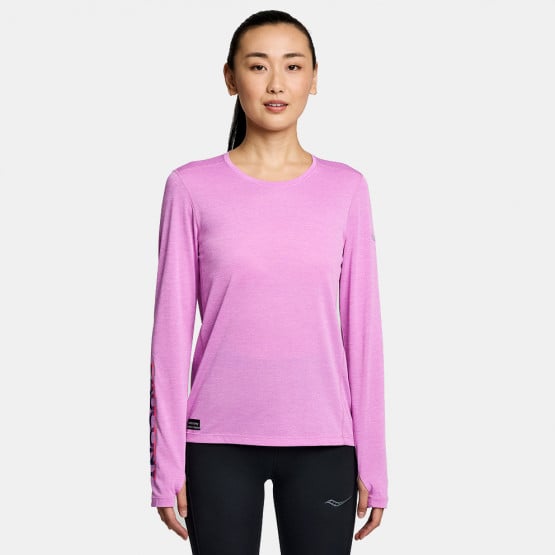 Saucony Stopwatch Graphic Women's Long Sleeves T-shirt