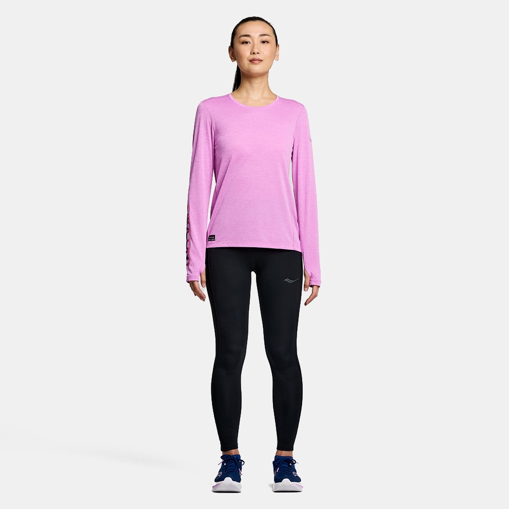 Saucony Stopwatch Graphic Women's Long Sleeves T-shirt