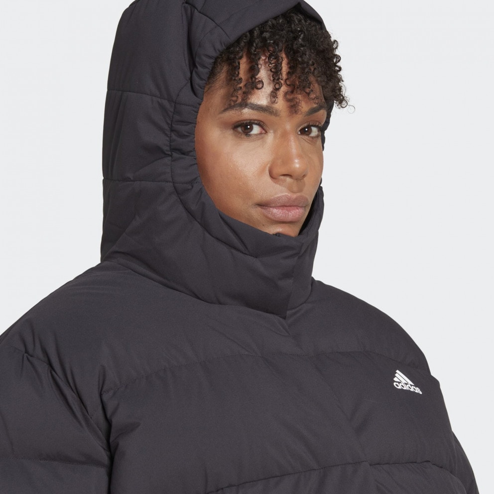 adidas Helionic Hooded Down Jacket (Plus Size)