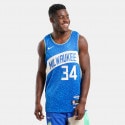 Nike Dri-FIT NBA Giannis Antetokounmpo Milwaukee Bucks City Edition 2023 Swingman Μπασκετική Φανέλα