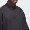 adidas Basketball Sueded Half-Zip Unisex Sweatshirt