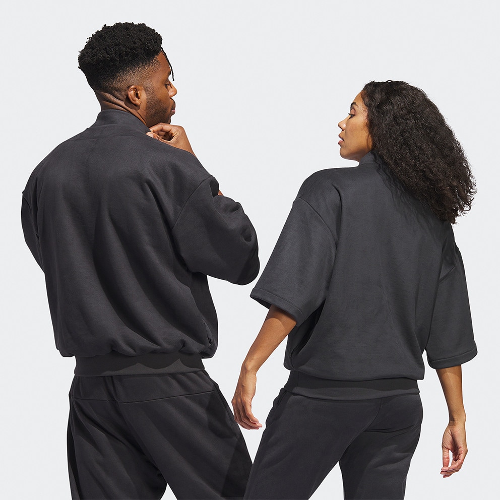 adidas Basketball Sueded Half-Zip Unisex Sweatshirt