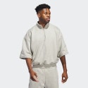 adidas Basketball Sueded Half-Zip Unisex Sweatshirt