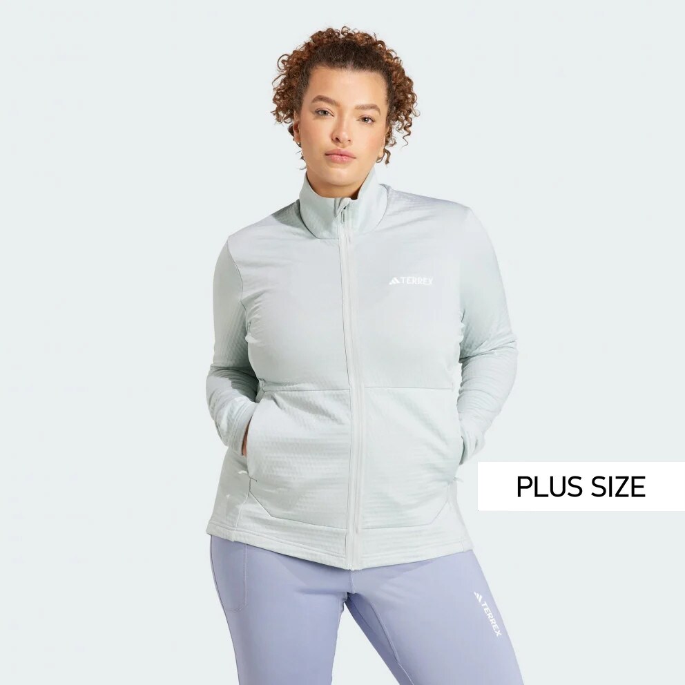 adidas Terrex Terrex Multi Light Fleece Full-Zip Jacket (Plus Si (9000159853_71040)