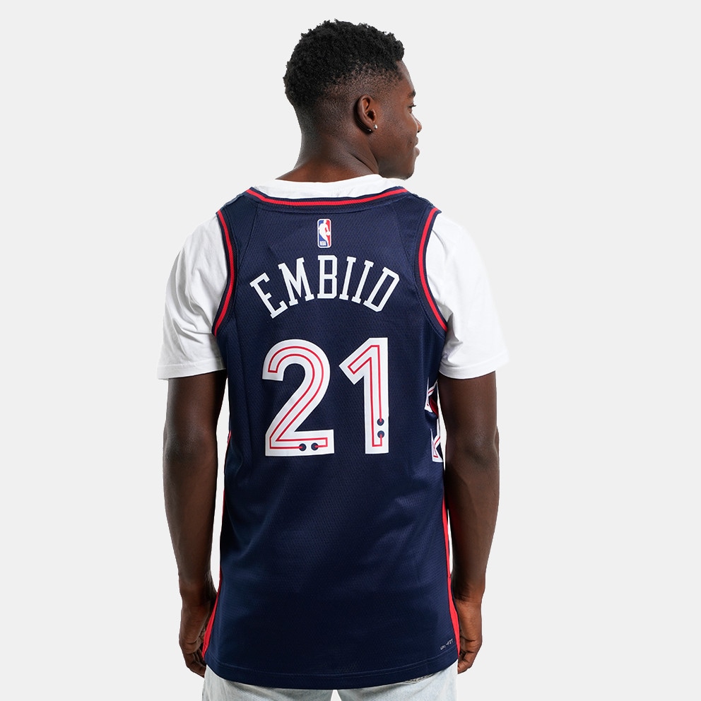 Nike Dri-FIT NBA Joel Embiid Philadelphia 76ers City Edition 2023 Swingman Μπασκετική Φανέλα