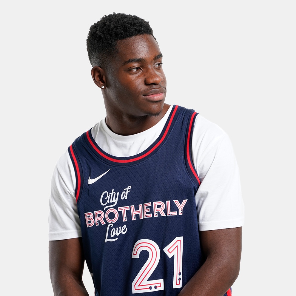 Nike Dri-FIT NBA Joel Embiid Philadelphia 76ers City Edition 2023 Swingman Μπασκετική Φανέλα