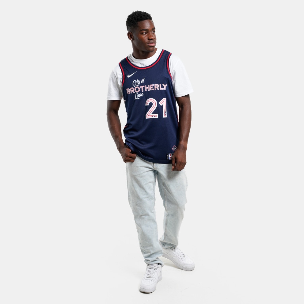Nike Dri-FIT NBA Joel Embiid Philadelphia 76ers City Edition 2023 Swingman Μπασκετική Φανέλα