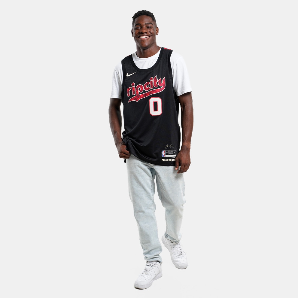 Nike Dri-FIT NBA Damian Lillard Portland Trail Blazers City Edition 2023 Swingman Μπασκετική Φανέλα