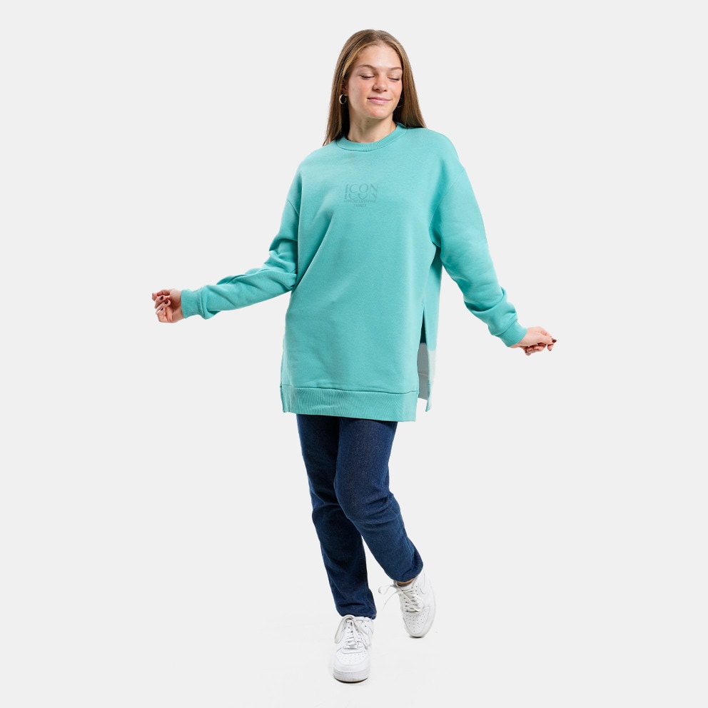 Target Loose Fleece "Moment Loose" Γυναικεία Μπλούζα Φούτερ