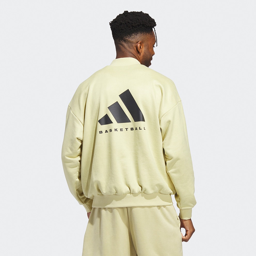 adidas Performance Basketball Crew Sueded Unisex Μπλούζα Φούτερ