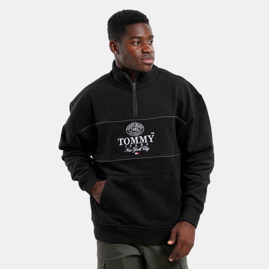 Tommy Jeans Luxe Athletic 1/2 Zip Men's Sweatshirt