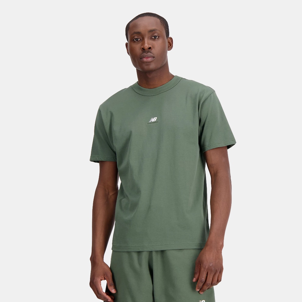 Спортивные шорты New Balance - DON - shirt Khaki MT31504 - New Balance  Athletics Remastered Men's T