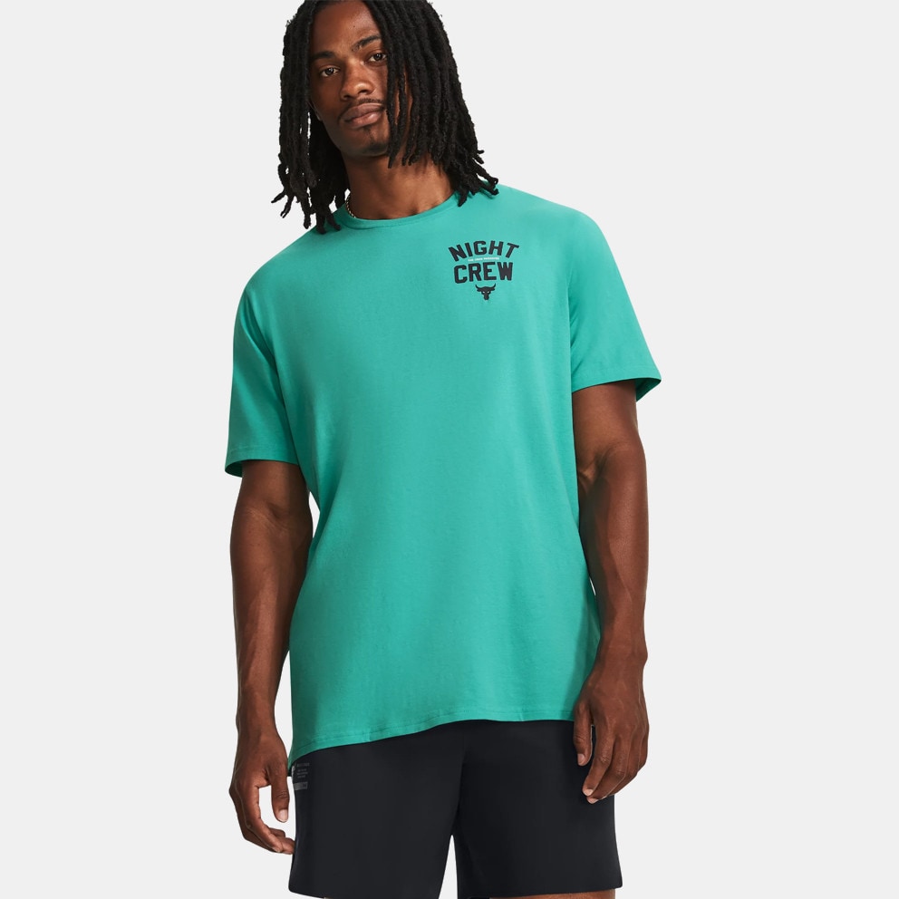 Under Armour Project Rock Night Crew Ανδρικό T-shirt