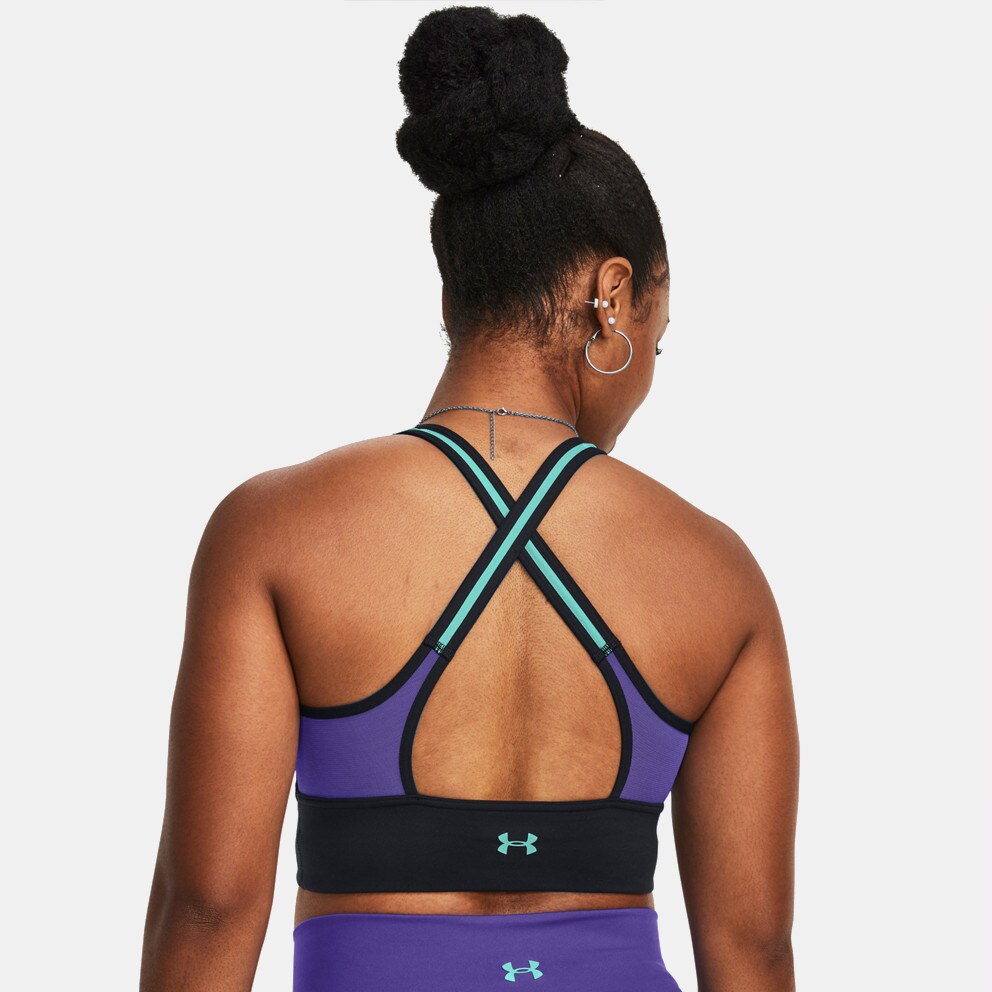 Under Armour Project Rock Infinity Mid Lets Go  Women's Sports Bra