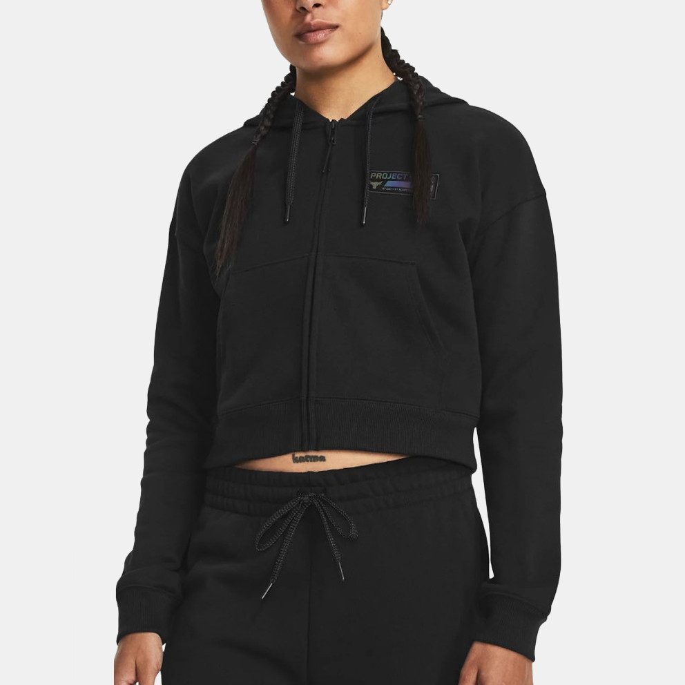 Under Armour Project Rock Heavyweight Terry Full-Zip Γυναικεία Ζακέτα (9000153224_44212)