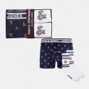 Jack & Jones Jacxmas Candy Giftbox Ανδρικό Σετ Μποξεράκι & 2-Pack Κάλτσες