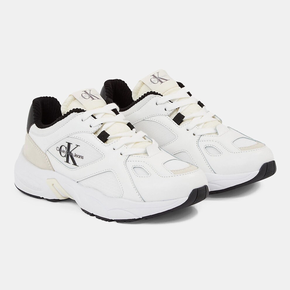 Calvin Klein Retro Runner Lace Up Lth Mix Wn