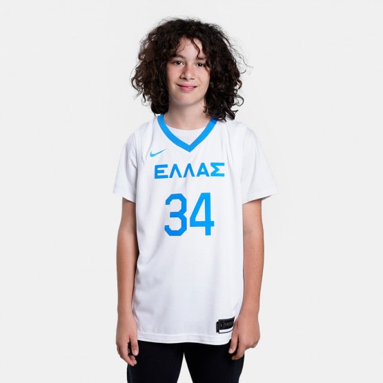 Nike Kids' Jersey Giannis Antetokounmpo Greece Limited Kids' Basketball Jersey