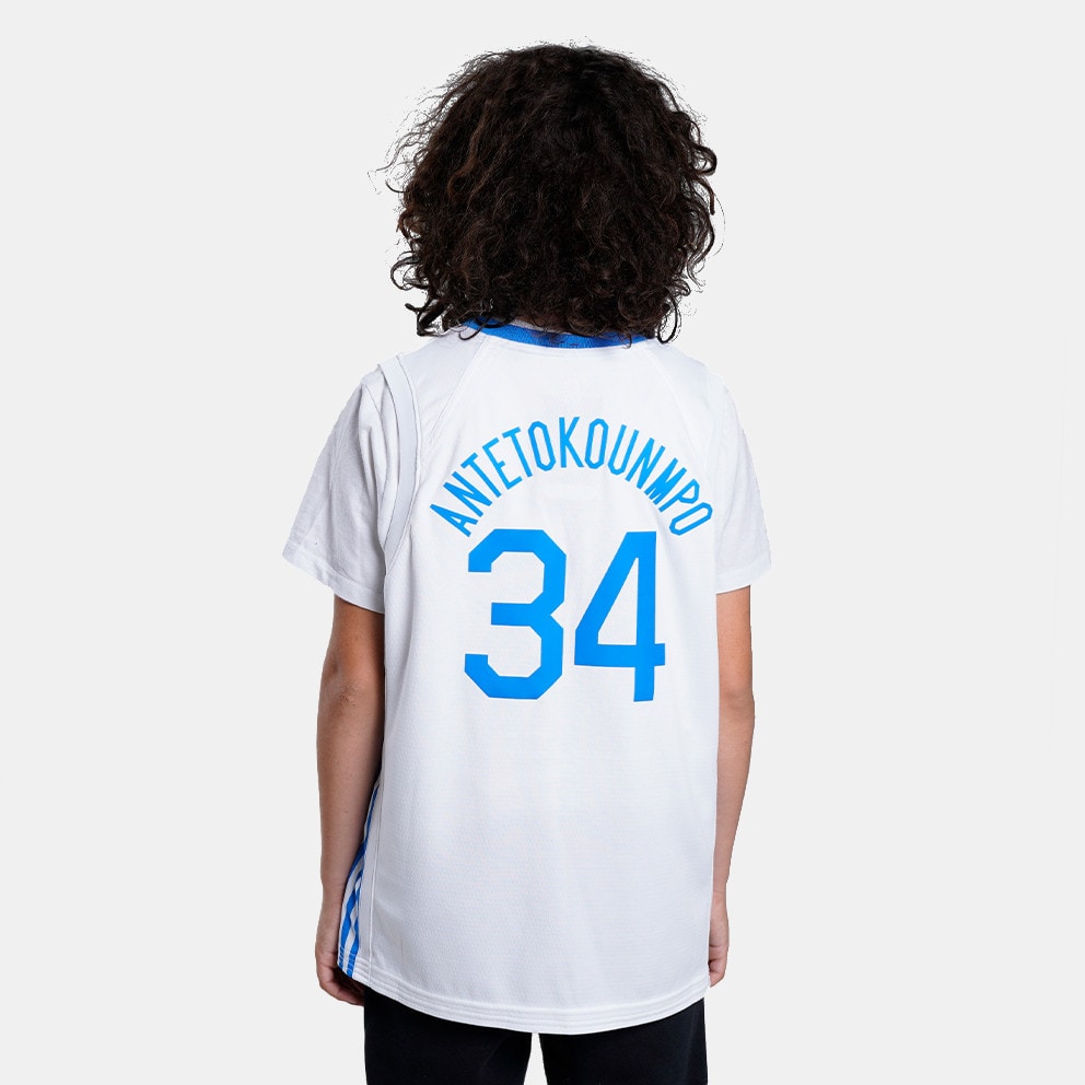 Nike Greece Giannis Antentokounmpo Limited Παιδική Μπασκετική Φανέλα