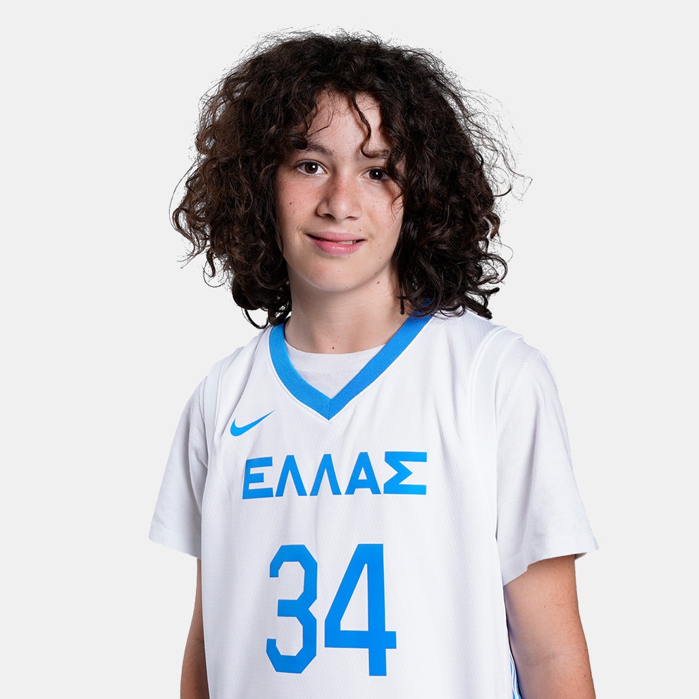 Nike Greece Giannis Antentokounmpo Limited Παιδική Μπασκετική Φανέλα