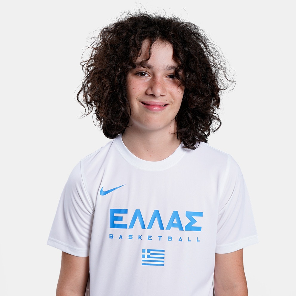 Nike Greece 2023 Kids' Basketball T-Shirt