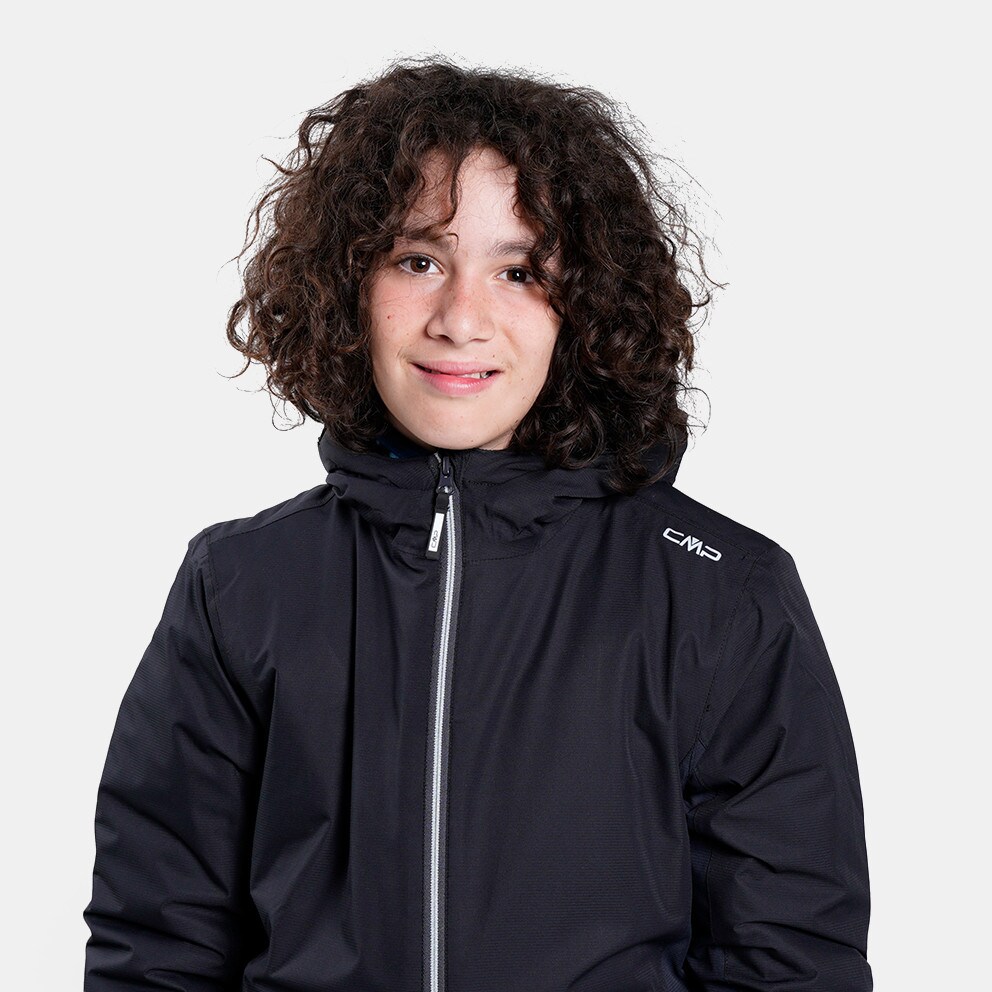 Mid Sale Mens Fix CMP Ski Hood - - Jacket 33Z1494 U901 Black Jackets Kids