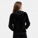 Target Hoodie Velour Fuel Γυναικεία Ζακέτα