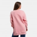 Target Loose  Crewneck Side Slits Fleece "Icon" Women's Sweatshirt