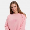 Target Loose  Crewneck Side Slits Fleece "Icon" Women's Sweatshirt