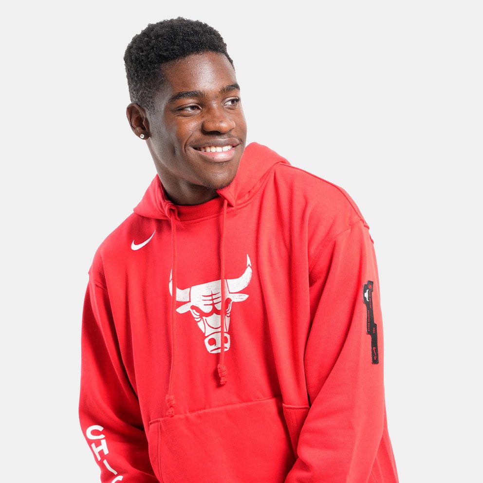 Nike Chicago Bulls Standard Issue 2023/24 City Edition Ανδρική Μπλούζα με Κουκούλα